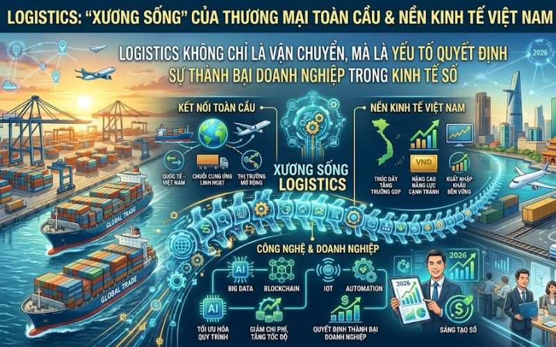 Logistics Là Gì? Vai Trò Của Ngành Logistics Trong Kinh Tế.&nbsp;